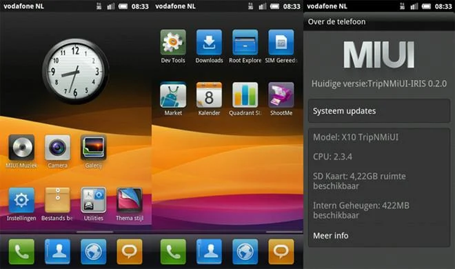 Android 2.3.4 Tabanlı MIUI ROM'u Sony Ericsson Xperia X10'a Kurun