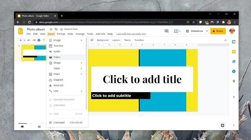 Come aggiungere video a Presentazioni Google