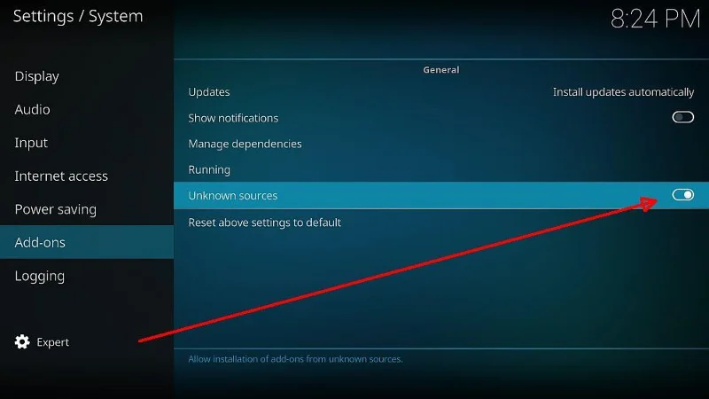 Дополнение Castaway Kodi: как установить Castaway, законно ли это?
