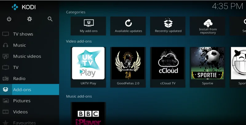 Das Loop-Kodi-Addon: So installieren Sie Loop für Kodi