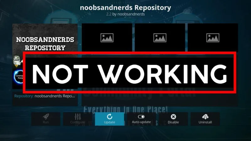 Noobs And Nerds ist down: Alternativen zum Noobs and Nerds Repo für Kodi