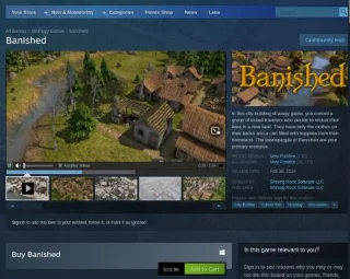كيف تلعب Banished على Linux