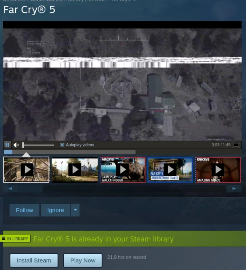 كيف تلعب Far Cry 5 على Linux
