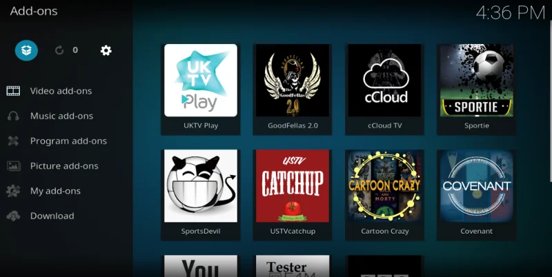 Das Loop-Kodi-Addon: So installieren Sie Loop für Kodi