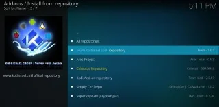 Kodi Krypton 17에 Kodil 리포지토리를 설치하는 방법