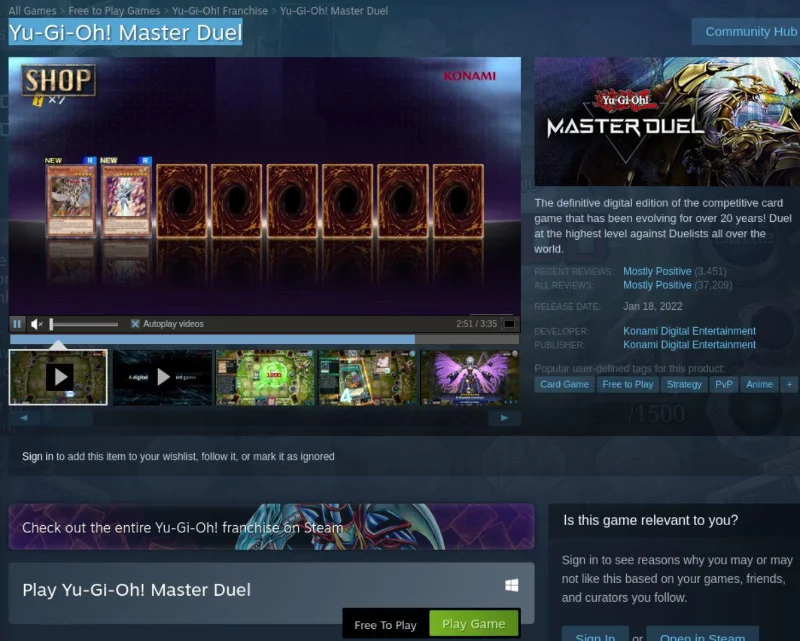 كيف تلعب Yu-Gi-Oh!  Master Duel على Linux