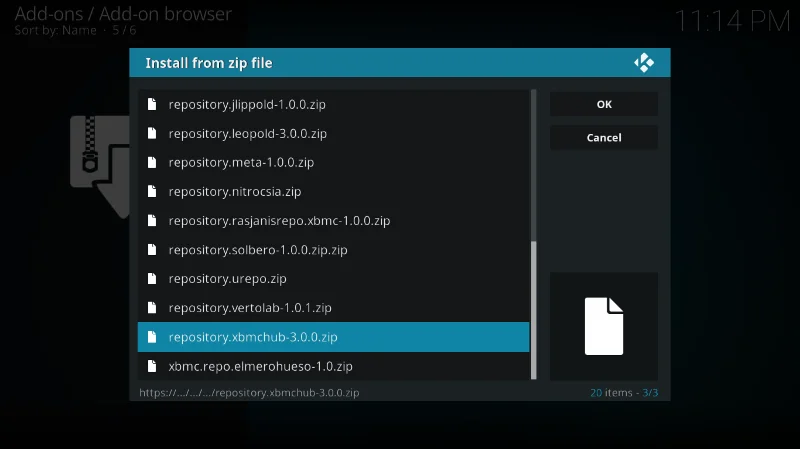 Componente aggiuntivo MMA Streams per Kodi: installazione e panoramica