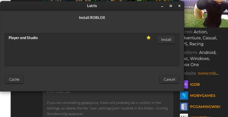 كيف تلعب Roblox على Linux باستخدام Wine