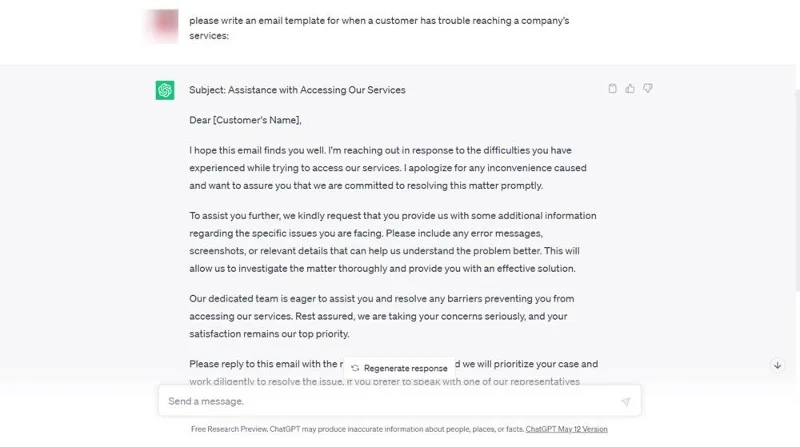 In che modo ChatGPT può migliorare il servizio clienti
