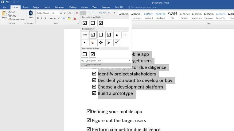 Come selezionare una casella nei documenti di Word: 2 metodi migliori per te