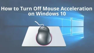 如何在 Windows 10 上關閉鼠標加速