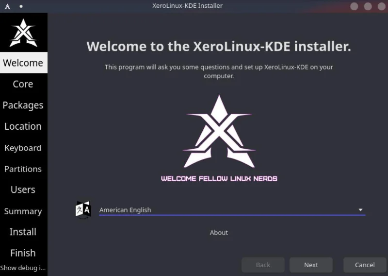 Come installare XeroLinux basato su Arch