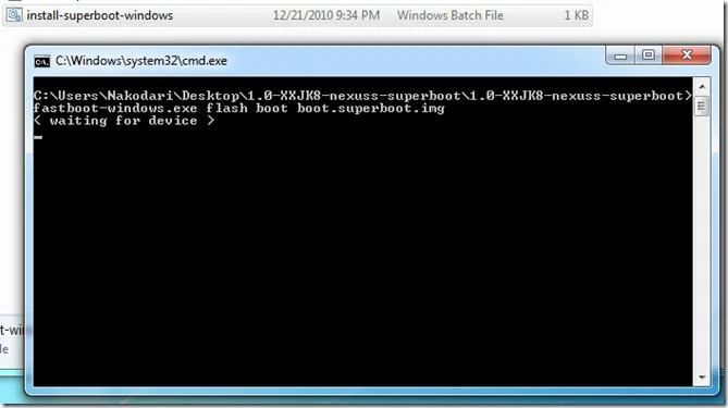 Как получить root права на Nexus S одним щелчком мыши с помощью Superboot