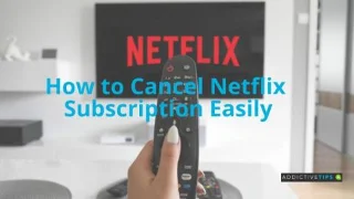 Comment annuler facilement labonnement Netflix