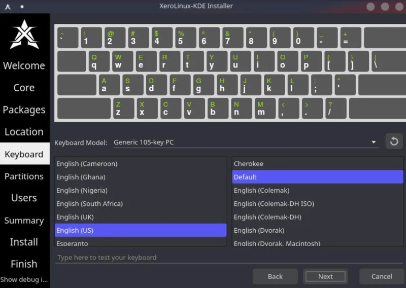 Come installare XeroLinux basato su Arch
