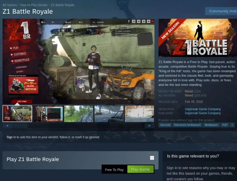 Come giocare a Z1 Battle Royale su Linux