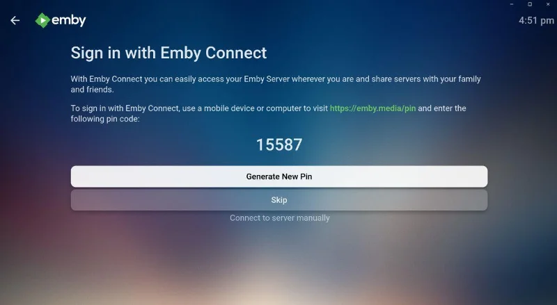 Come guardare contenuti multimediali da Emby su Chrome OS