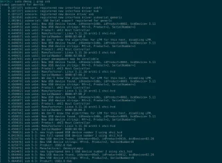 Ubuntu: wyświetl listę urządzeń USB
