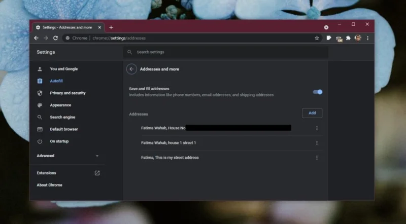So löschen Sie Autofill-Daten in Chrome
