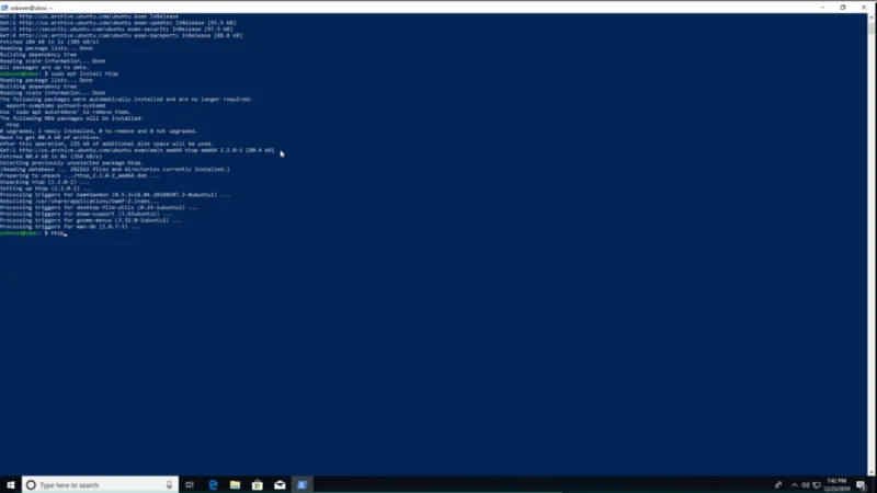 كيفية الاتصال بـ Ubuntu من Windows