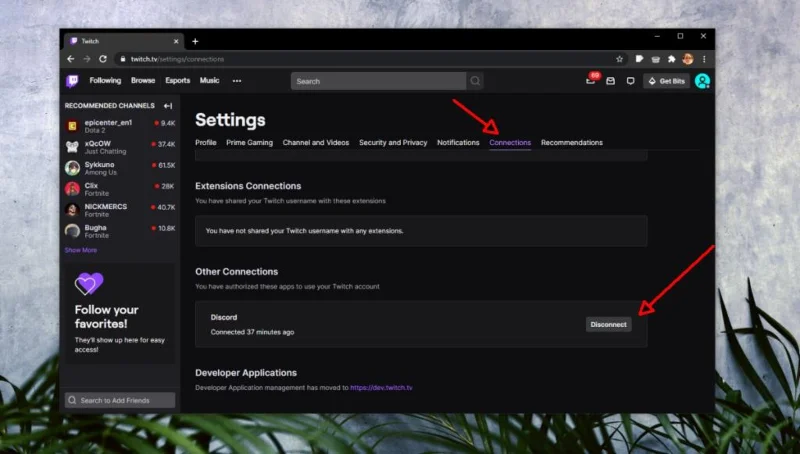 如何將 Twitch 連接到 Discord