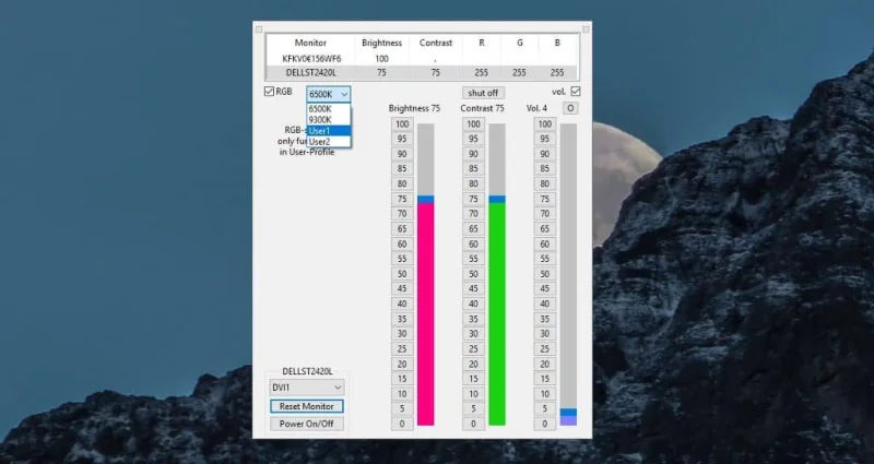 如何在 Windows 10 上的外部顯示器上管理 RGB