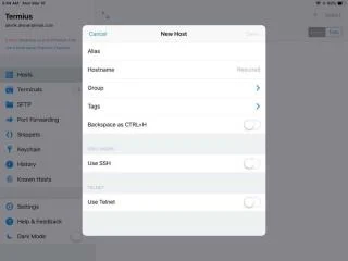 如何從 iPad 連接到 Linux 服務器