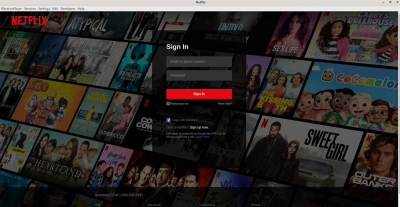 Come guardare Netflix sul desktop Linux con Electronplayer