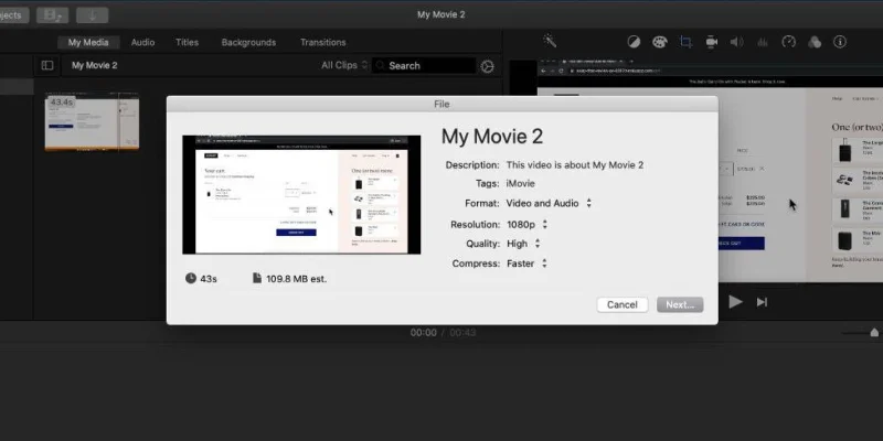 So konvertieren Sie eine MOV-Datei in MP4 unter macOS