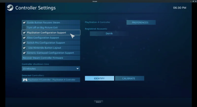 Registrar controlador PS4 no Steam