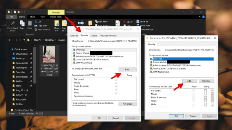 如何更改 Windows 10 上的文件權限