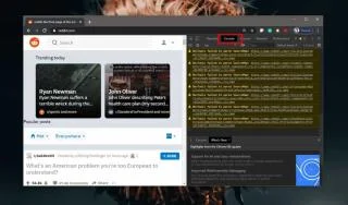 So zeigen und speichern Sie das Konsolenprotokoll in einem Browser