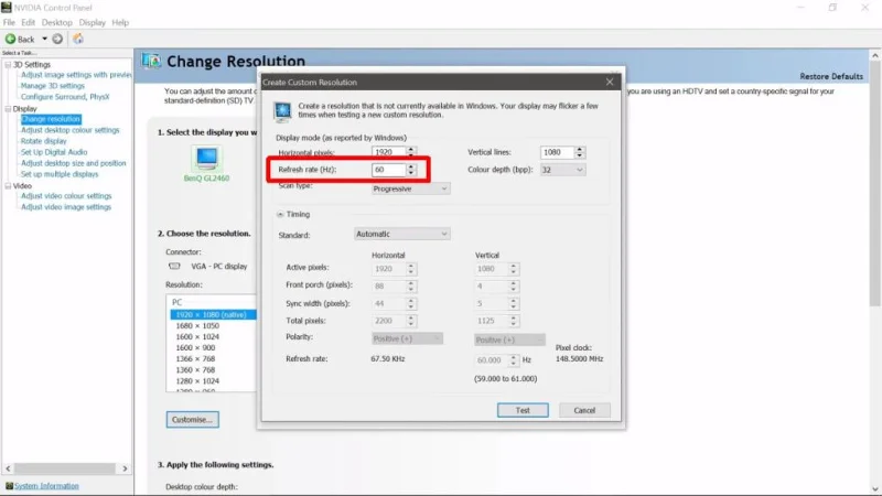 Come overcloccare il monitor [TUTORIAL]