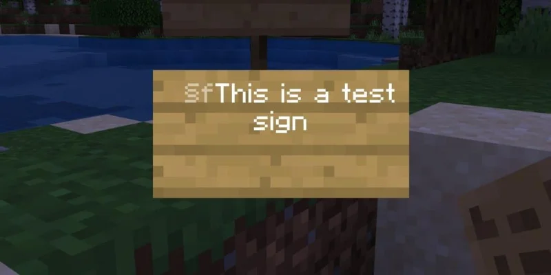 如何更改 Minecraft 中標誌的文本顏色（顏色代碼）