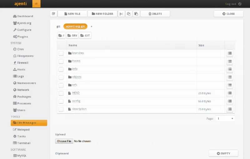 Ubuntu Server에서 Ajenti 서버 관리 도구를 설정하는 방법