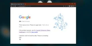 如何修復 Google 日曆“HTTP 500”錯誤