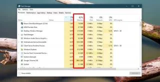 如何在 Windows 10 上查找使用最多 RAM 的應用程序