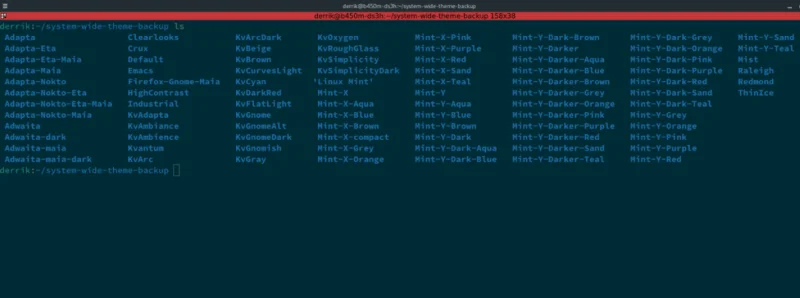 Cara membuat sandaran tema GTK PC Linux anda