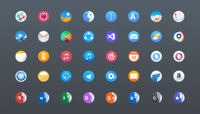 Jak zainstalować motyw ikony McMuse-circle w systemie Linux?