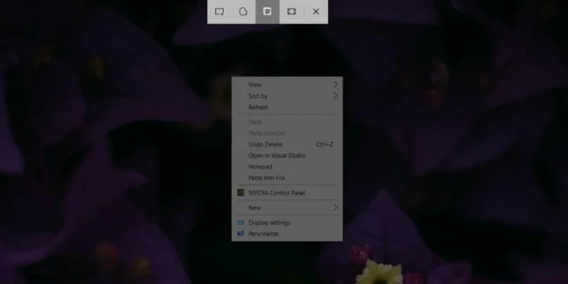 如何在 Windows 10 上使用 Snip & Sketch 捕捉菜單