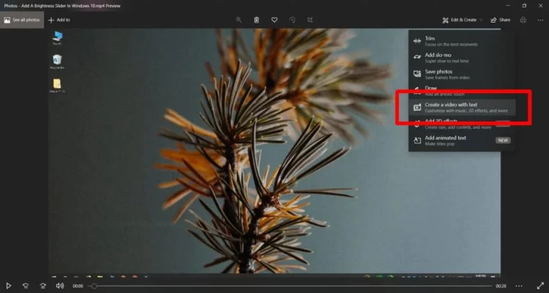 Come aggiungere testo a un video su Windows 10