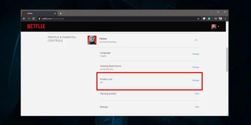 So fügen Sie einem Netflix-Profil eine PIN hinzu