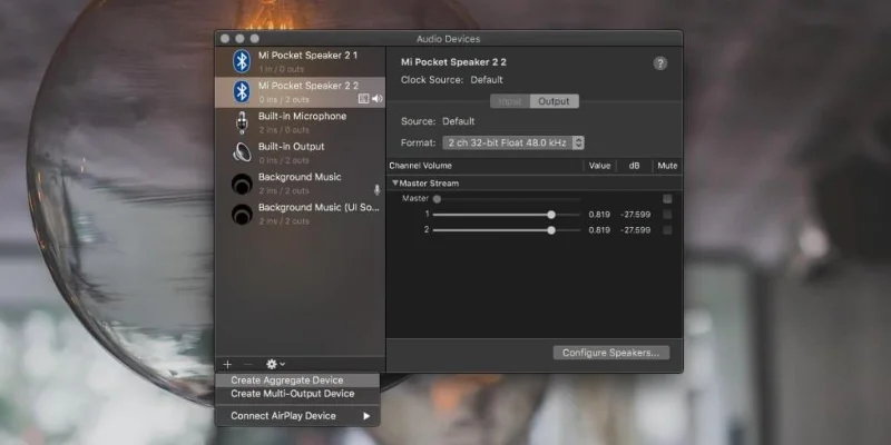 So geben Sie Audio auf mehreren Geräten unter macOS aus
