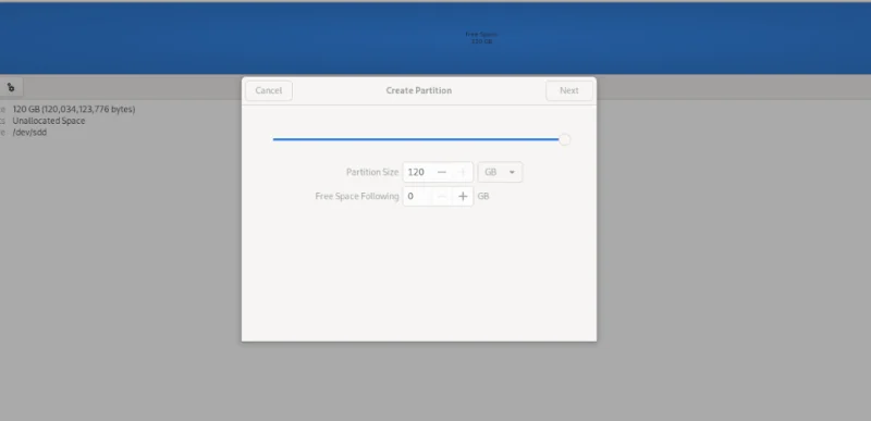 Linux: So erstellen Sie mit Gnome Disks neue Partitionen