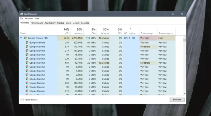 如何識別 Windows 10 上的 Chrome GPU 進程