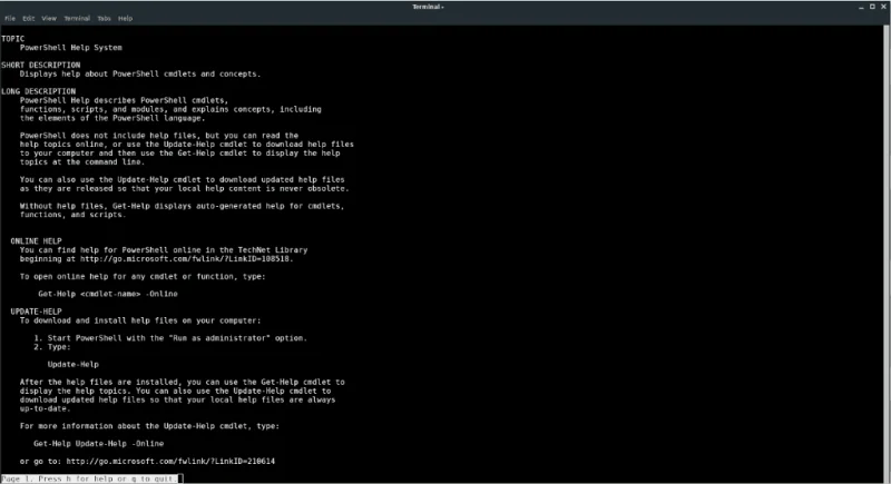 Come ottenere Microsoft Powershell su Linux