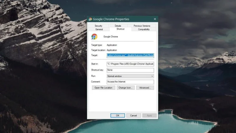 So erzwingen Sie den hellen Chrome-Modus mit dem dunklen Thema von Windows 10