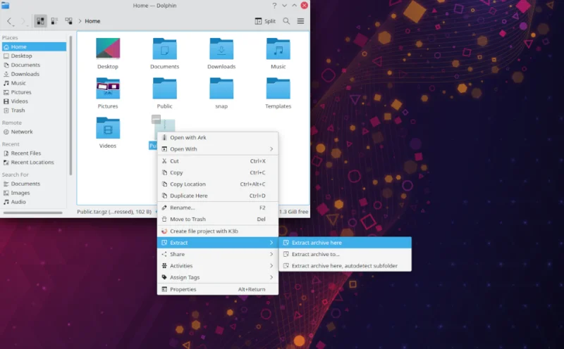 如何在 Linux 中解壓 TarGZ 文件