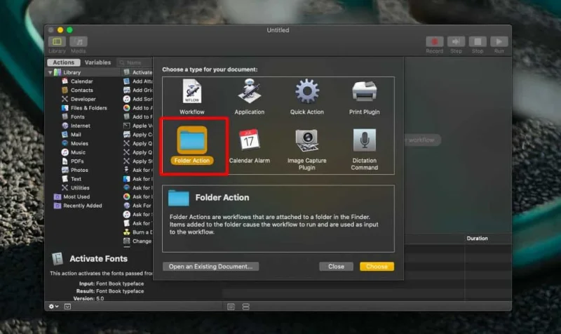 كيفية فتح Finder تلقائيًا على Disk mount على نظام macOS