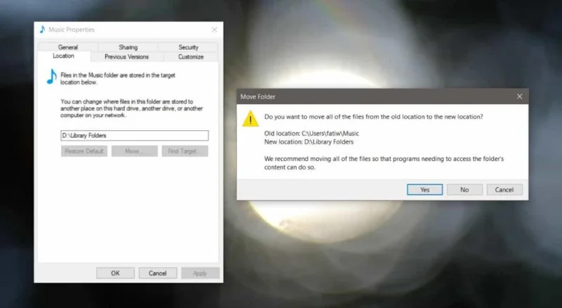 So ordnen Sie Standardordner unter Windows 10 neu zu So ordnen Sie Standardordner unter Windows 10 neu zu